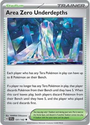 Preview image for the Area Zero Underdepths - 131/142 single card for the collectable card game Pokemon.
