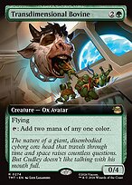 Transdimensional Bovine