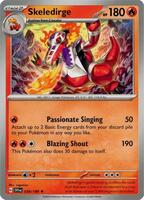 Preview image for the Skeledirge single card  for the collectable card game Pokemon.