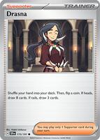 Preview image for the Drasna - 173/191 single card for the collectable card game Pokemon.