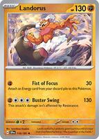 Preview image for the Landorus single card  for the collectable card game Pokemon.