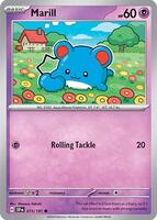 Preview image for the Marill single card for the collectable card game Pokemon.