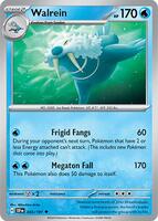 Preview image for the Walrein single card for the collectable card game Pokemon.