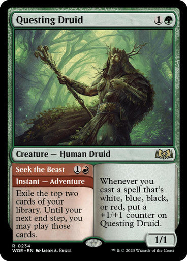 Magic single – Questing Druid