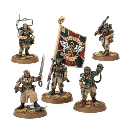 Astra Militarum: Cadian Command Squad