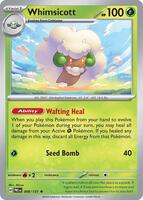 Preview image for the Whimsicott single card  for the collectable card game Pokemon.