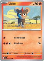 Preview image for the Litleo single card for the collectable card game Pokemon.