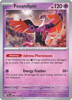 Preview image for the Fezandipiti single card for the collectable card game Pokemon.