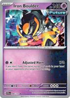 Preview image for the Iron Boulder single card  for the collectable card game Pokemon.