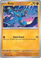 Preview image for the Riolu single card for the collectable card game Pokemon.
