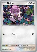Preview image for the Noibat single card for the collectable card game Pokemon.