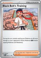 Preview image for the Black Belt's Training - 098/131 single card for the collectable card game Pokemon.