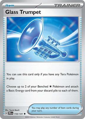 Preview image for the Glass Trumpet single card  for the collectable card game Pokemon.