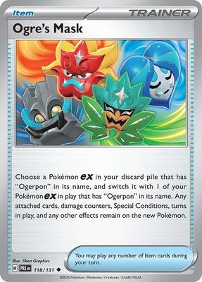 Preview image for the Ogre's Mask single card for the collectable card game Pokemon.