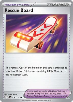 Preview image for the Rescue Board single card  for the collectable card game Pokemon.