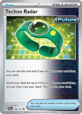 Preview image for the Techno Radar single card  for the collectable card game Pokemon.