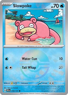 Preview image for the Slowpoke (Poke Ball Pattern) single card  for the collectable card game Pokemon.