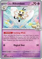 Preview image for the Lillie's Ribombee - 067/159 single card  for the collectable card game Pokemon.