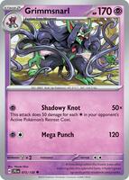 Preview image for the Grimmsnarl single card for the collectable card game Pokemon.
