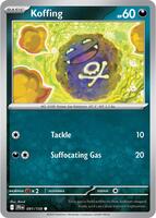 Preview image for the Koffing single card for the collectable card game Pokemon.
