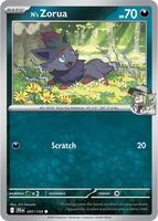 Preview image for the N's Zorua single card for the collectable card game Pokemon.