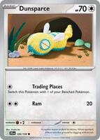Preview image for the Dunsparce single card for the collectable card game Pokemon.