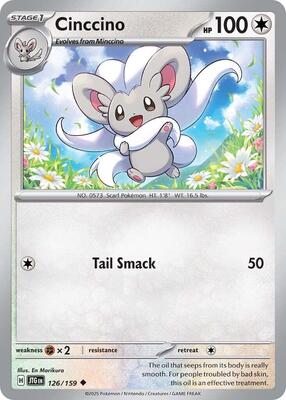 Preview image for the Cinccino single card  for the collectable card game Pokemon.