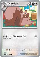 Preview image for the Greedent single card for the collectable card game Pokemon.