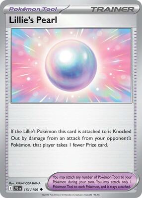 Preview image for the Lillie's Pearl single card  for the collectable card game Pokemon.