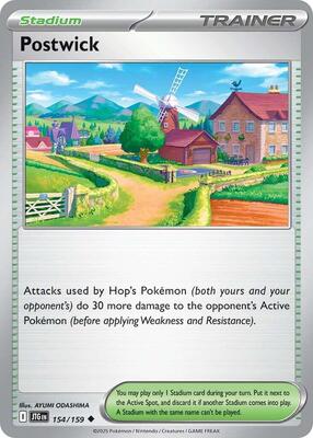 Preview image for the Postwick single card  for the collectable card game Pokemon.