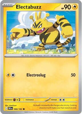 Preview image for the Electabuzz single card  for the collectable card game Pokemon.