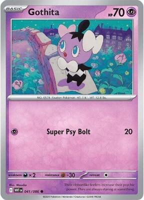 Preview image for the Gothita single card  for the collectable card game Pokemon.