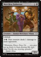 Preview image for the Merciless Enforcers single card  for the collectable card game Magic: The Gathering.