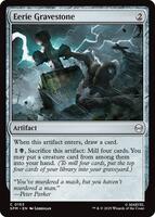 Preview image for the Eerie Gravestone single card  for the collectable card game Magic: The Gathering.