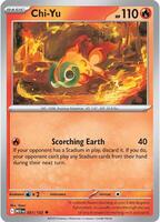 Preview image for the Chi-Yu single card for the collectable card game Pokemon.