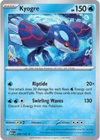 Preview image for the Kyogre single card  for the collectable card game Pokemon.