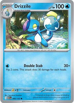 Preview image for the Drizzile single card  for the collectable card game Pokemon.