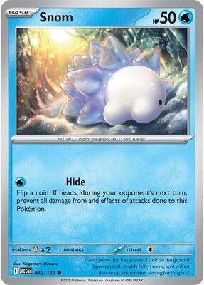 Preview image for the Snom single card  for the collectable card game Pokemon.