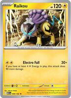 Preview image for the Raikou single card  for the collectable card game Pokemon.