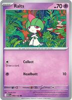 Preview image for the Ralts single card for the collectable card game Pokemon.