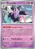 Preview image for the Grumpig single card  for the collectable card game Pokemon.