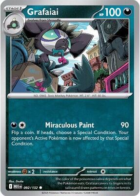 Preview image for the Grafaiai single card  for the collectable card game Pokemon.