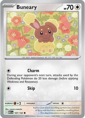 Preview image for the Buneary single card  for the collectable card game Pokemon.