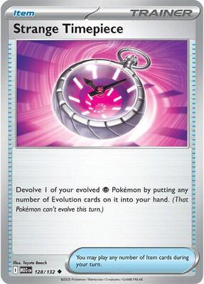 Preview image for the Strange Timepiece single card  for the collectable card game Pokemon.