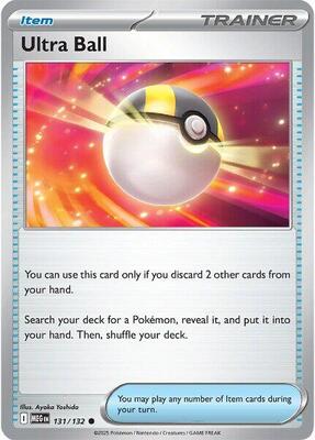 Preview image for the Ultra Ball single card for the collectable card game Pokemon.