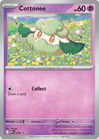 Preview image for the Cottonee (Cosmos Holo) single card for the collectable card game Pokemon.