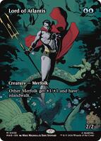 Preview image for the Lord of Atlantis (Borderless) single card  for the collectable card game Magic: The Gathering.