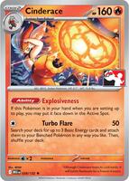 Preview image for the Cinderace - 028/132 single card  for the collectable card game Pokemon.
