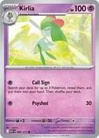 Preview image for the Kirlia single card for the collectable card game Pokemon.