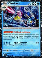 Preview image for the Clawitzer (Cosmos Holo) single card  for the collectable card game Pokemon.
